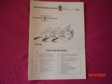 OLD AB OVERUMS BRUK S 300 MA PLOUGH INSTRUCTION MANUAL N°7509