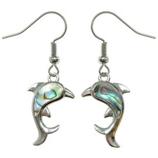 Boucles d'oreilles dauphin