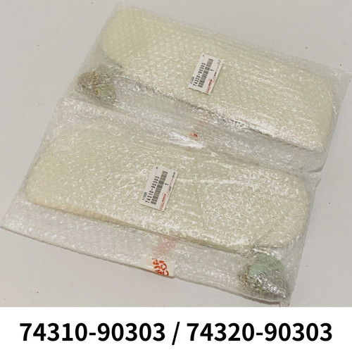 Toyota sunvisor set land - sunvisor,