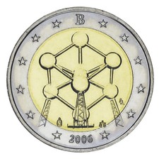 Belgium 2 euro 2006 "Atomium" UNC (KM # 241)