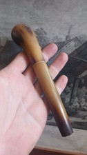 Cane knob umbrella 19th century horn