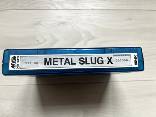 Metal slug neo geo mvs - metal, x