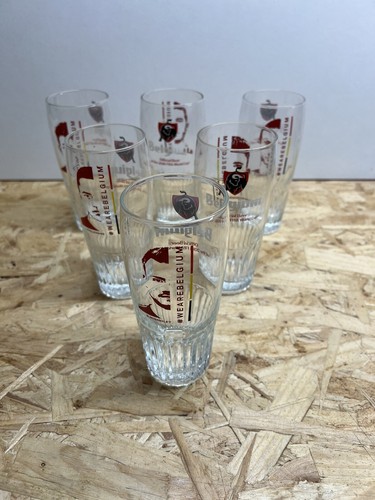 Lot verres à bières - de, 6
