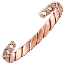 Bracelet magnétique cuivre