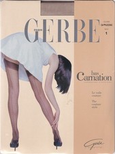 Bas couture GERBE CARNATION 11 D 3 coloris 5 tailles. Fully Fashioned Stockings.