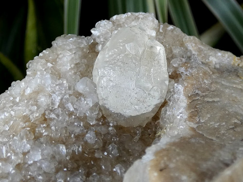 Druse cristaux calcite diamant - calcite,