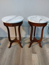 Paire de gueridon style empire