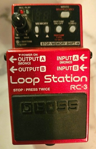 Boss loop station digital - rc-3,