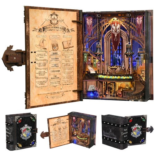 Minicity book nook kit diy - minicity, kit,