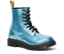 Dr Martens 8 Trou 1460 Végétalien Bleu Métallique Goldmix 25279400 Classic Doc