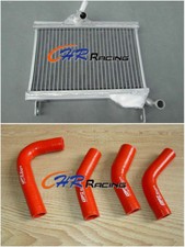 Aluminum radiator + RED Hose