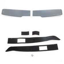 BECQUET SPOILER COFFRE POUR VW T5 TRANSPORTER MULTIVAN DE 2003-2015 DOUBLE PORTE