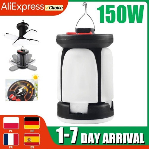 Lampe camping led solaire - led,