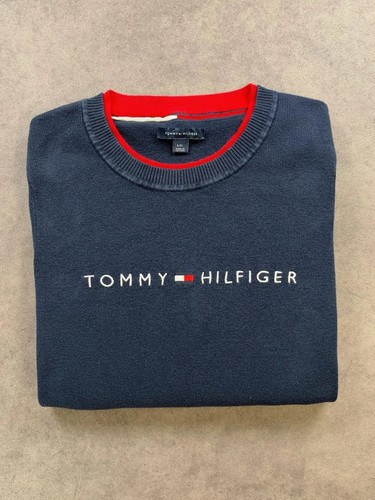 Pull tommy hilfiger ras cou - pull,
