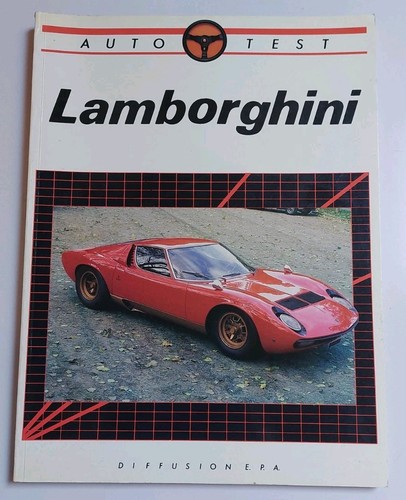 Livre auto test lamborghini - auto,