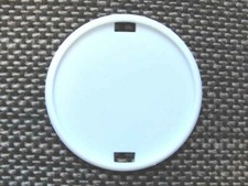 macaron plastique Blanc pour