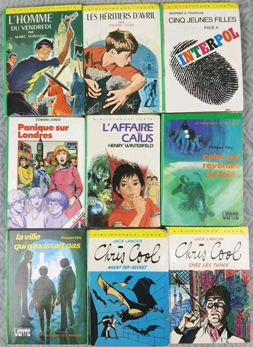 Lot livres bibliothèque - 9,