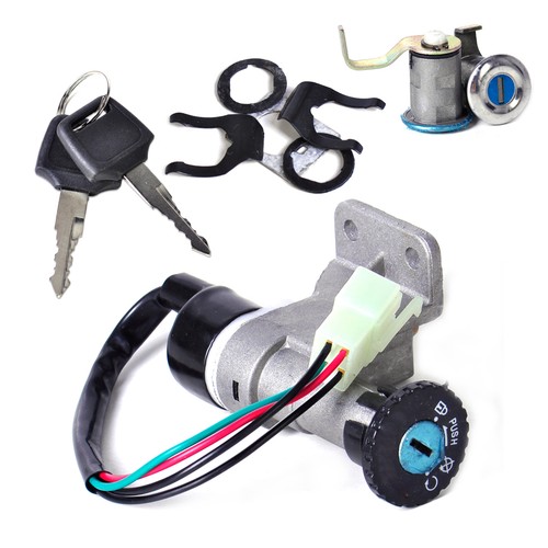 Ignition key switch lock pour - key,