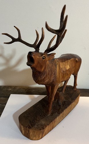 Brame cerf bois - (raire),