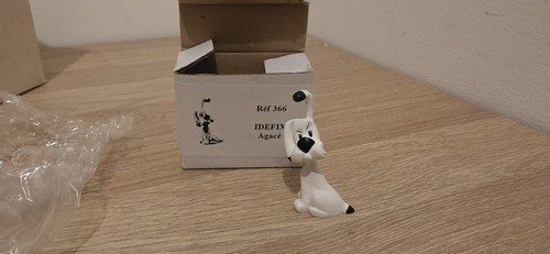 Figurine resine idefix - figurine,