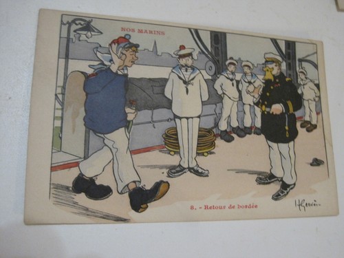 Carte postale cpa - carte, h.