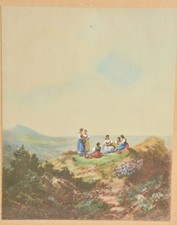 Groupe de femmes | Aquarelle