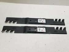 Qty-2 21.425" Rotary 12919 Mulching Blades, 42" Cut John Deere GX20249