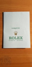 Rolex Guarantie paper blanc french 1972 ref 572.01.300