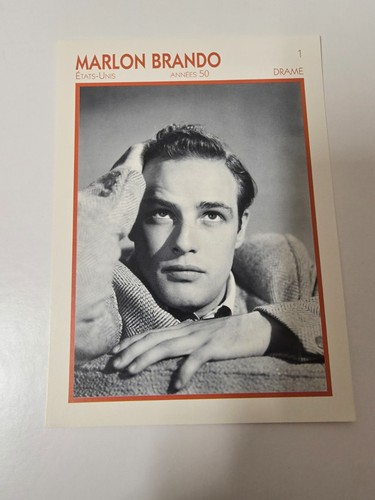 Carte fiche acteur edition - carte,