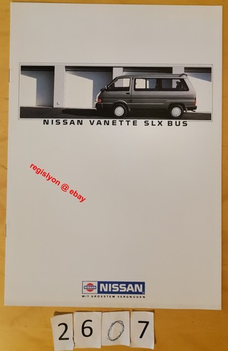 Nissan vanette slx bus - nissan,