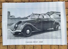 Affiche Peugeot 402 B