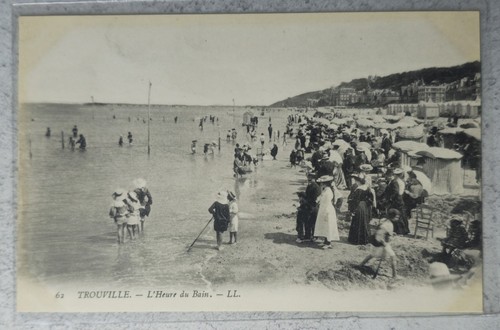 Cpa trouville heure - cpa, l'heure