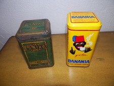 2 Anciennes Boîte BANANIA