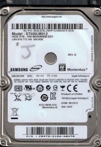 Samsung st500lm012 - samsung,