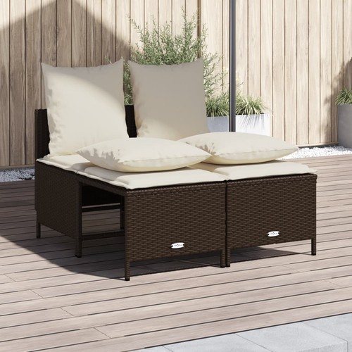 Salon jardin avec coussins - de,