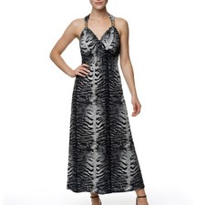 Robe maxi à bretelles