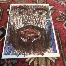 Robert COMBAS Invitation Exposition ALBI C 1990 Bel État Rarissime !