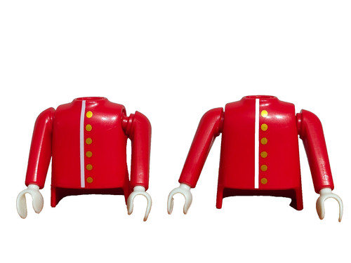 Playmobil corps torse - x2,