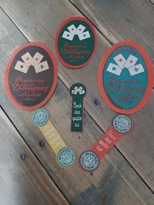 lot étiquettes biere