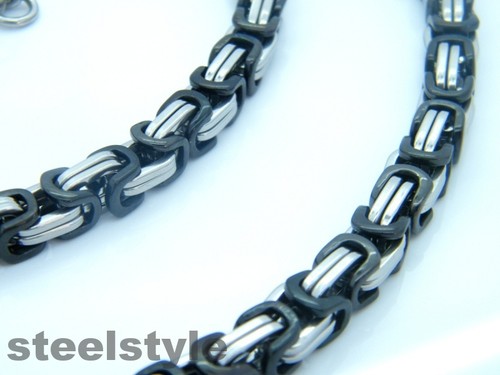 Grand collier lourd acier - grand,