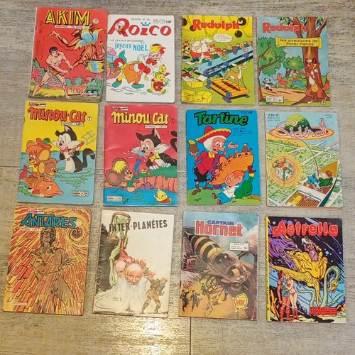Lot anciennes akim - lot, bd
