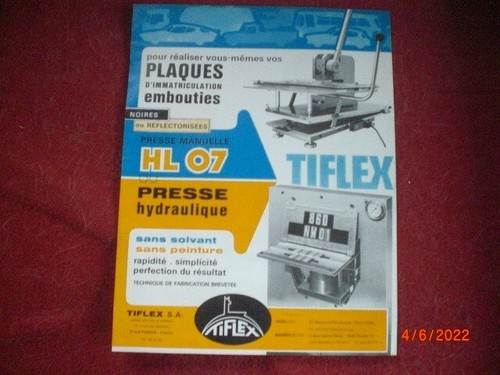 Ancien prospectus - ancien,