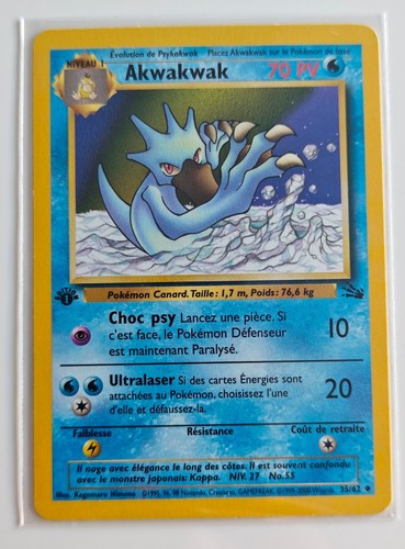 Carte pokémon akwakwak - :,