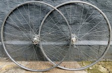 campagnolo 36 Hole high flange vintage 1950's wheelset