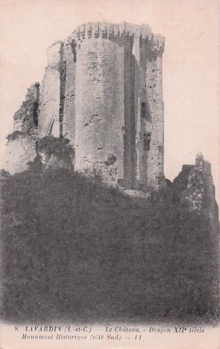 Lavardin chateau donjon - chateau,