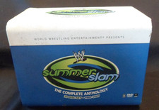 2008 WWE Summer Slam The Complete Anthology 20 DISC DVD Cooler Set 1988-2007 OOP