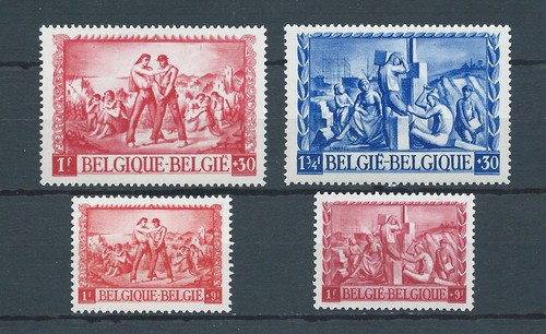 Belgique 1945 697 à 700 - yt,