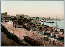 Ukraine, Kiev. The Edge of the Dnieper.  P.Z. vintage photochromic, photochromic, vi