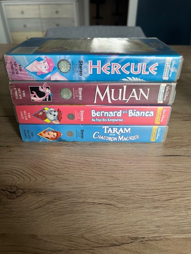 Lot vhs disney - de, 4
