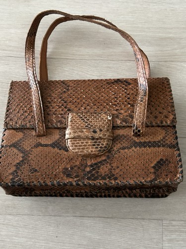 Sac main rouge peau - sac,